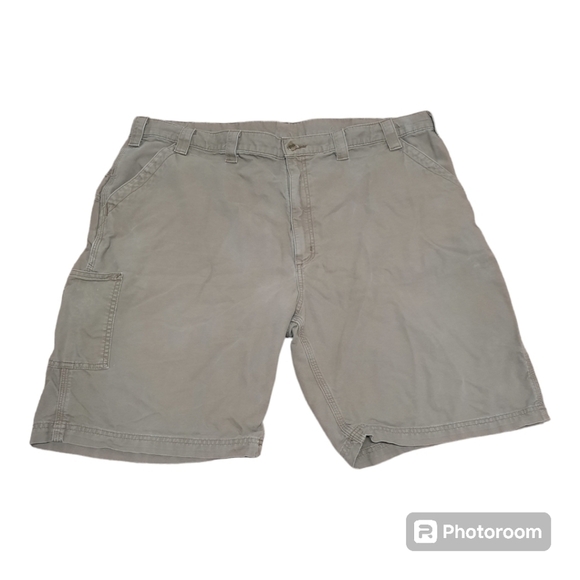 CARHARTT (Size 46) Original Fit Carpenter Shorts Gray - Picture 1 of 7